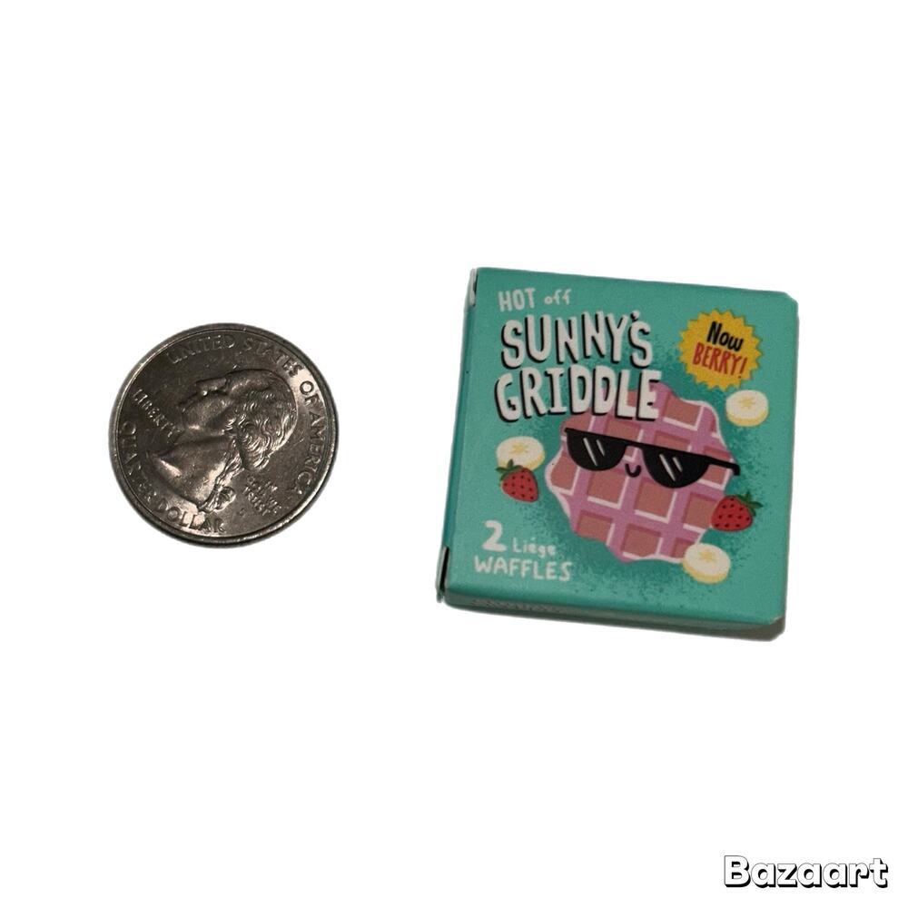 Miniverse Make It Mini Mini Box of Pink Berry Waffles